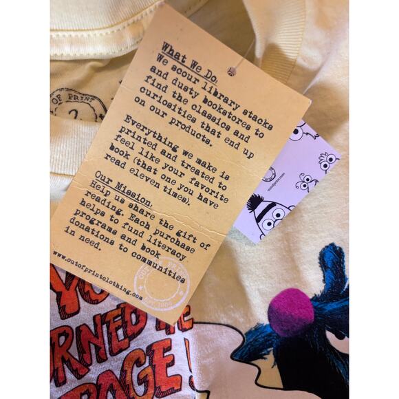 Out of Print × Sesame Street Grover Tee – Size 2T (NWT) - Picture 4 of 4